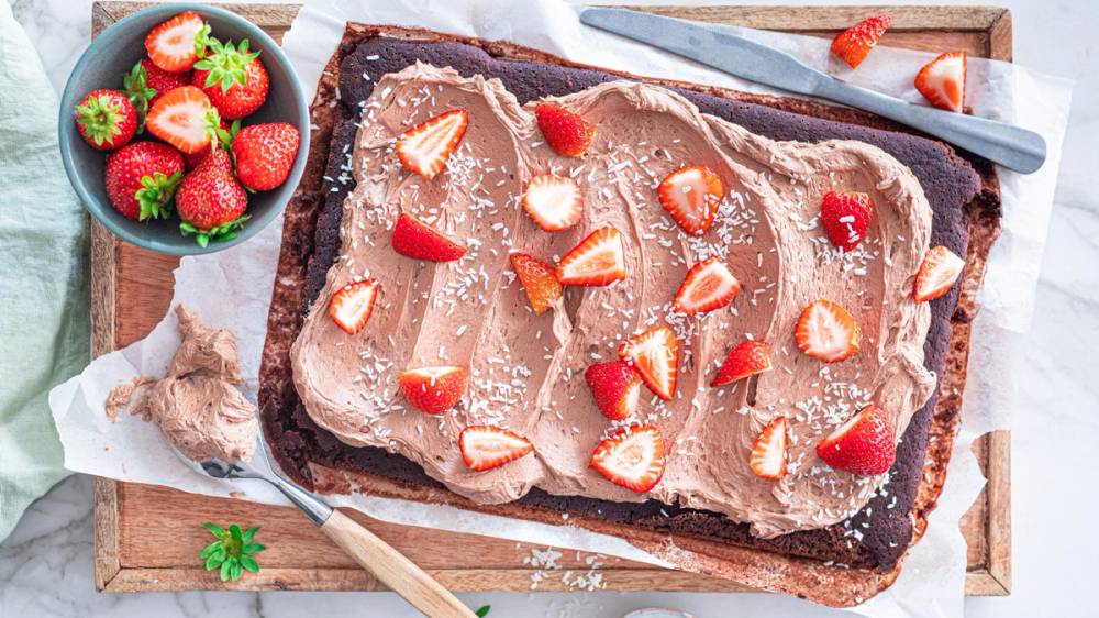 Glutenfri sjokoladekake