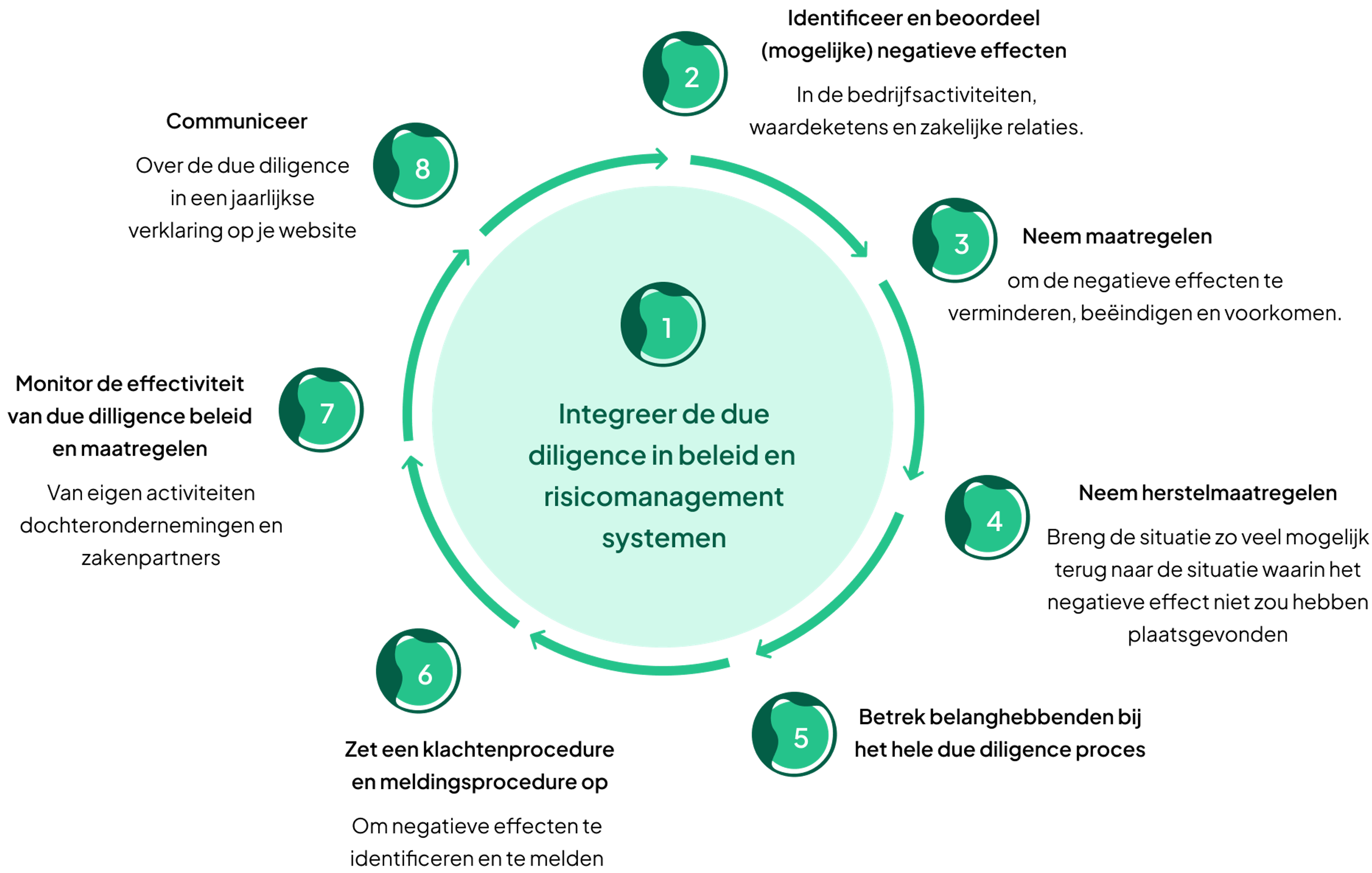 Het stappenplan voor het toepassen van due diligence