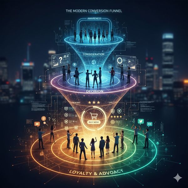 The Modern Conversion Funnel: Strategy, History, and Future Trends