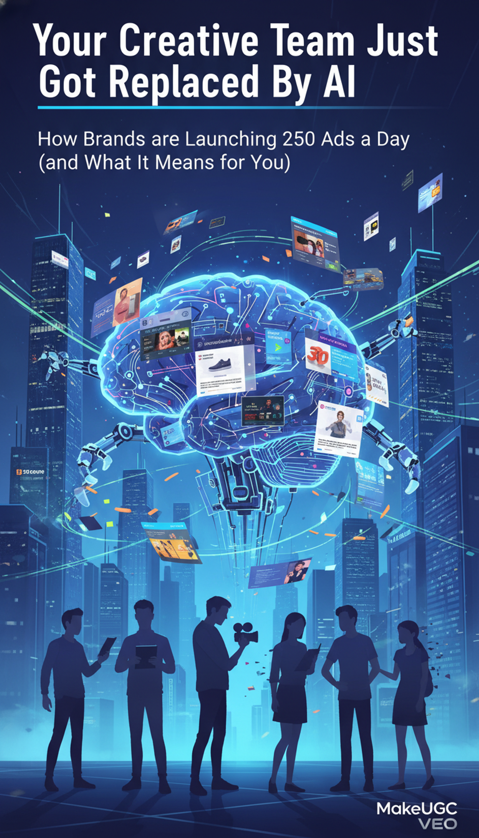 Your Creative Team Just Got Replaced by AI: How Brands are Launching 250 Ads a Day (and What It Means for You)