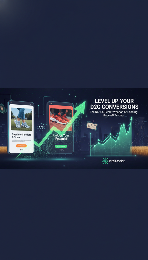 Level Up Your D2C Conversions: The Not-So-Secret Weapon of Landing Page A/B Testing