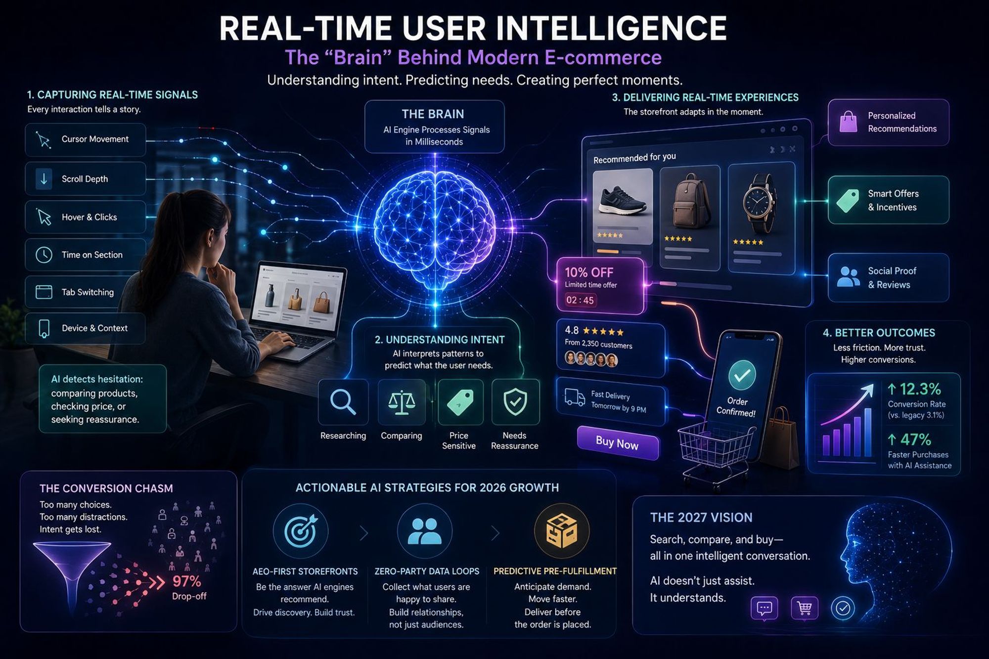Real-time user intelligence: The "brain" behind IntelliAssist