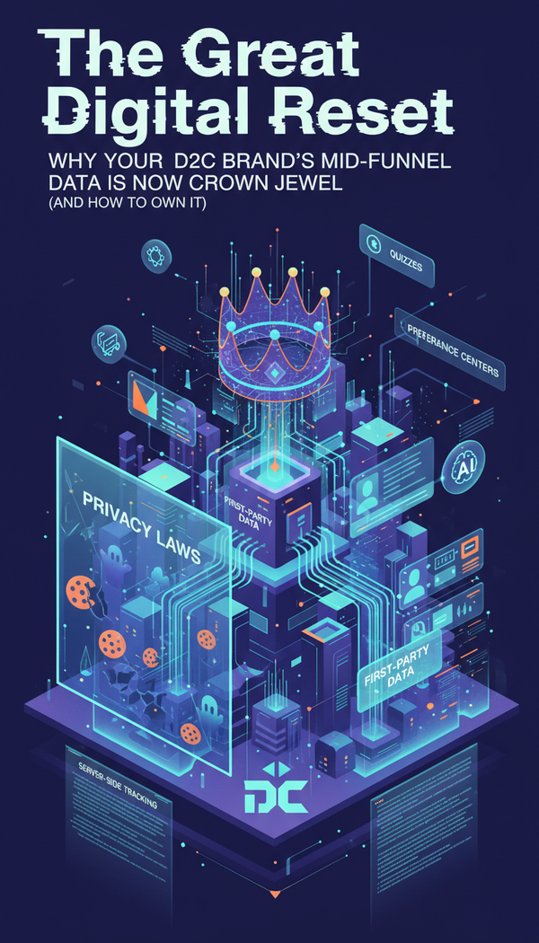 The Great Digital Reset: Why Your D2C Brand's Data is Crown Jewel