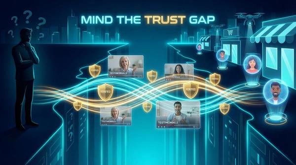 Mind the Trust Gap: The Philosophy of AI-Driven Social Proof in an Era of Skepticism