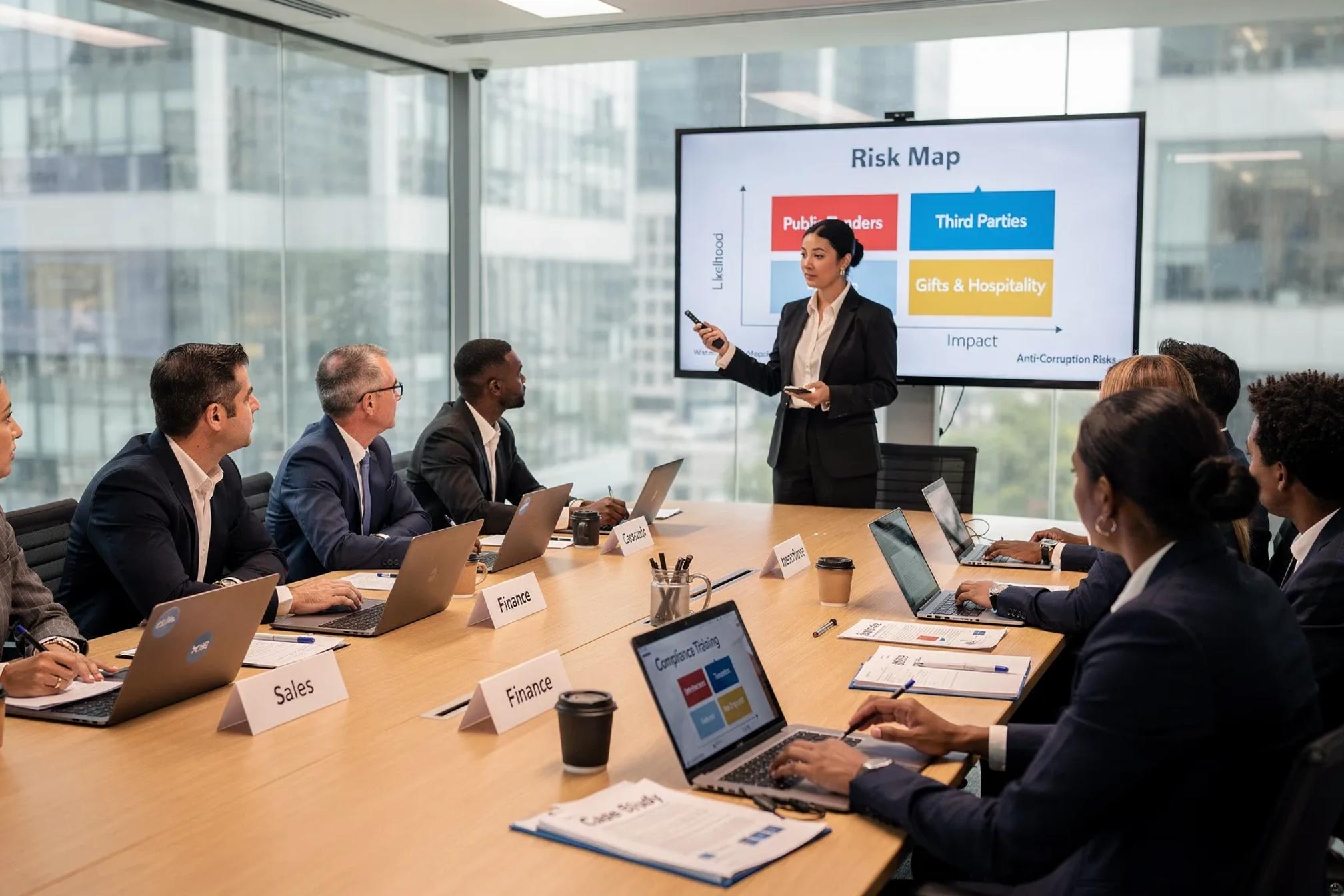 Reinforcing anticorruption risk training, AFA multiannual plan's priority