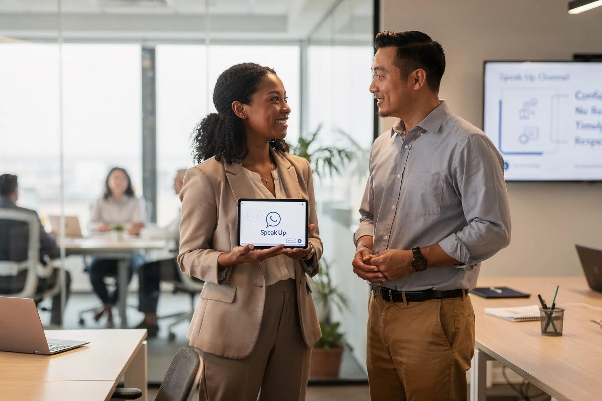 Lessons learned whitleblowing - speak-up culture