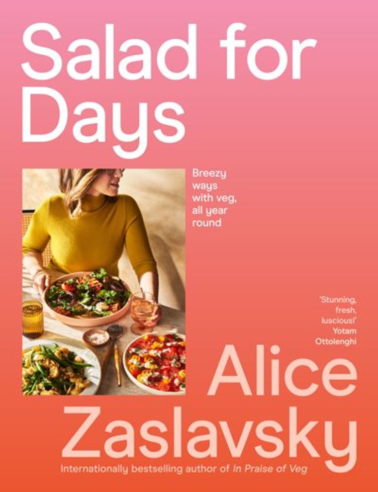 Salad for Days by Alice Zaslavsky, book cover