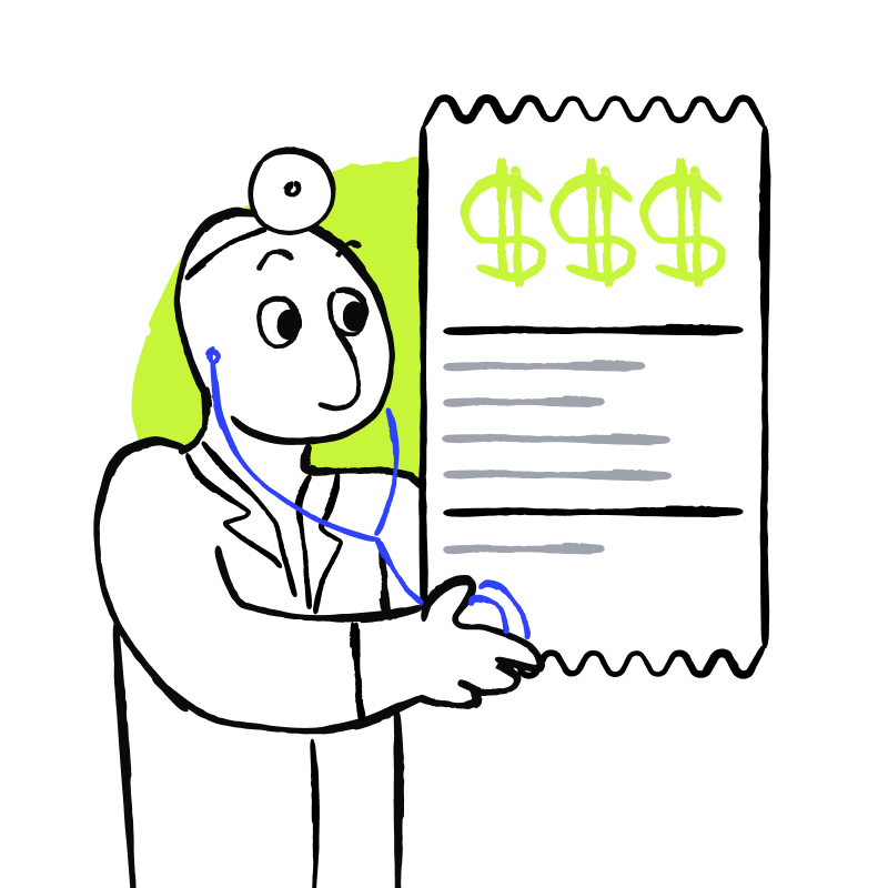 Illustration of a laptop with gears representing a business workflow.