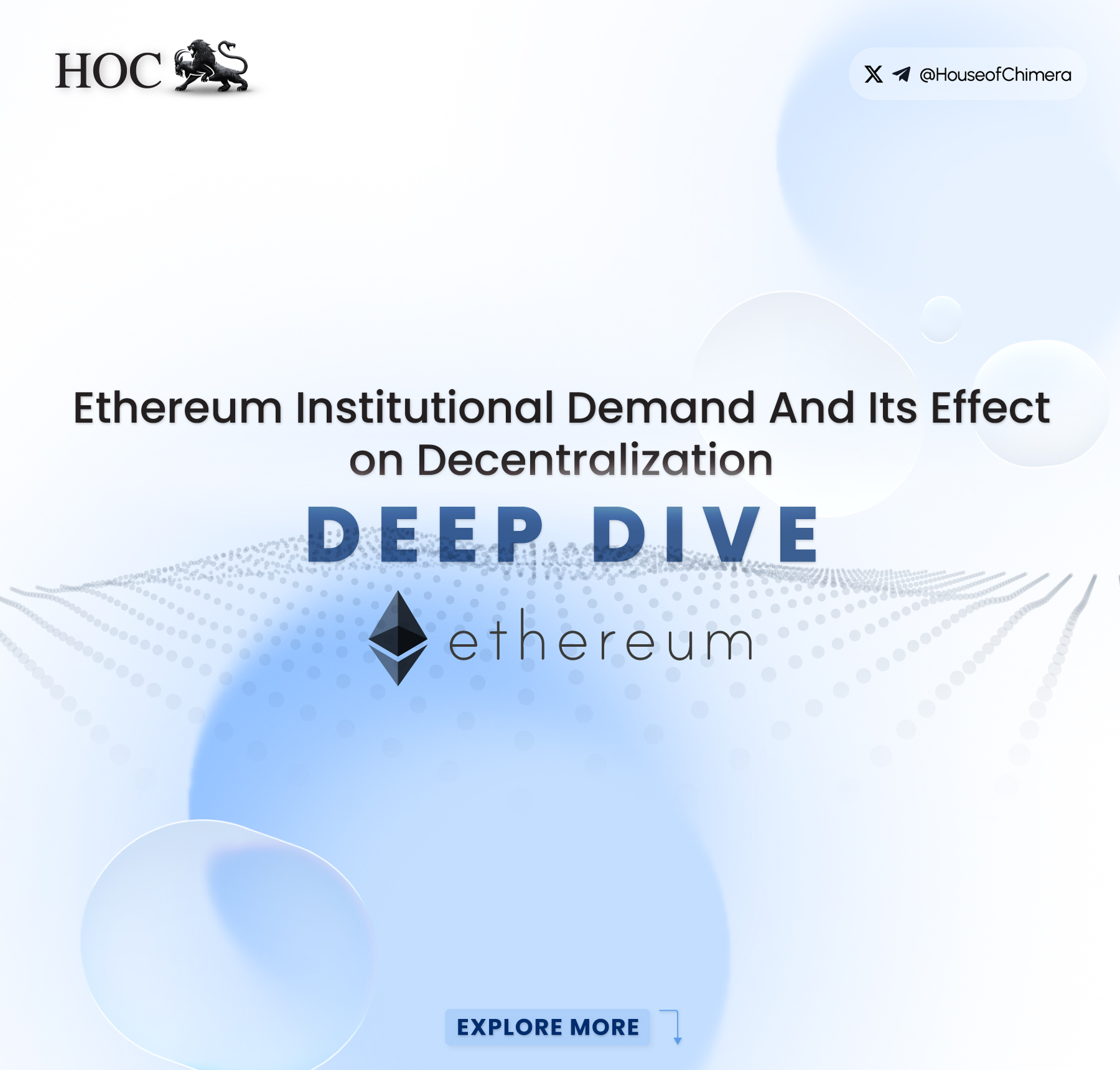 Ethereum Institutional Demand & Decentralization Risks