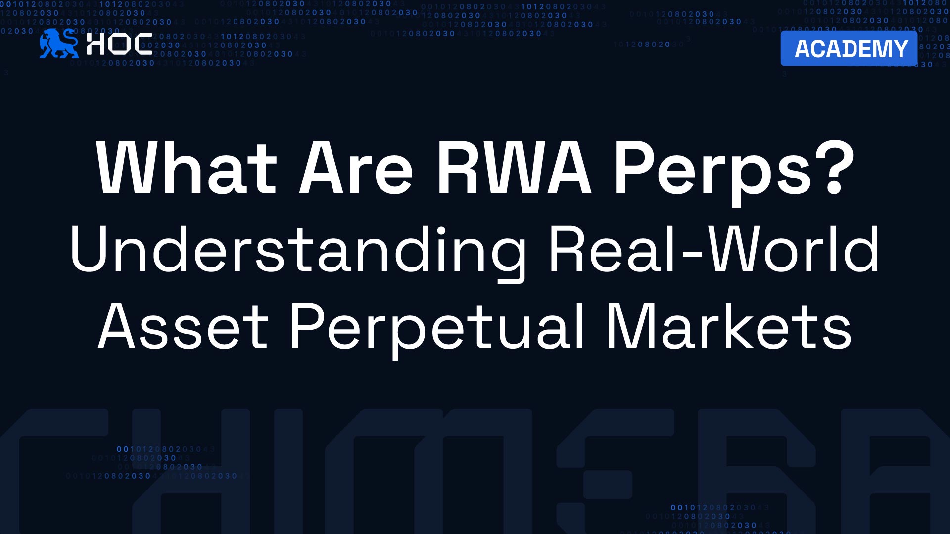 What Are RWA Perps? Understanding Real-World Asset Perpetual Markets
