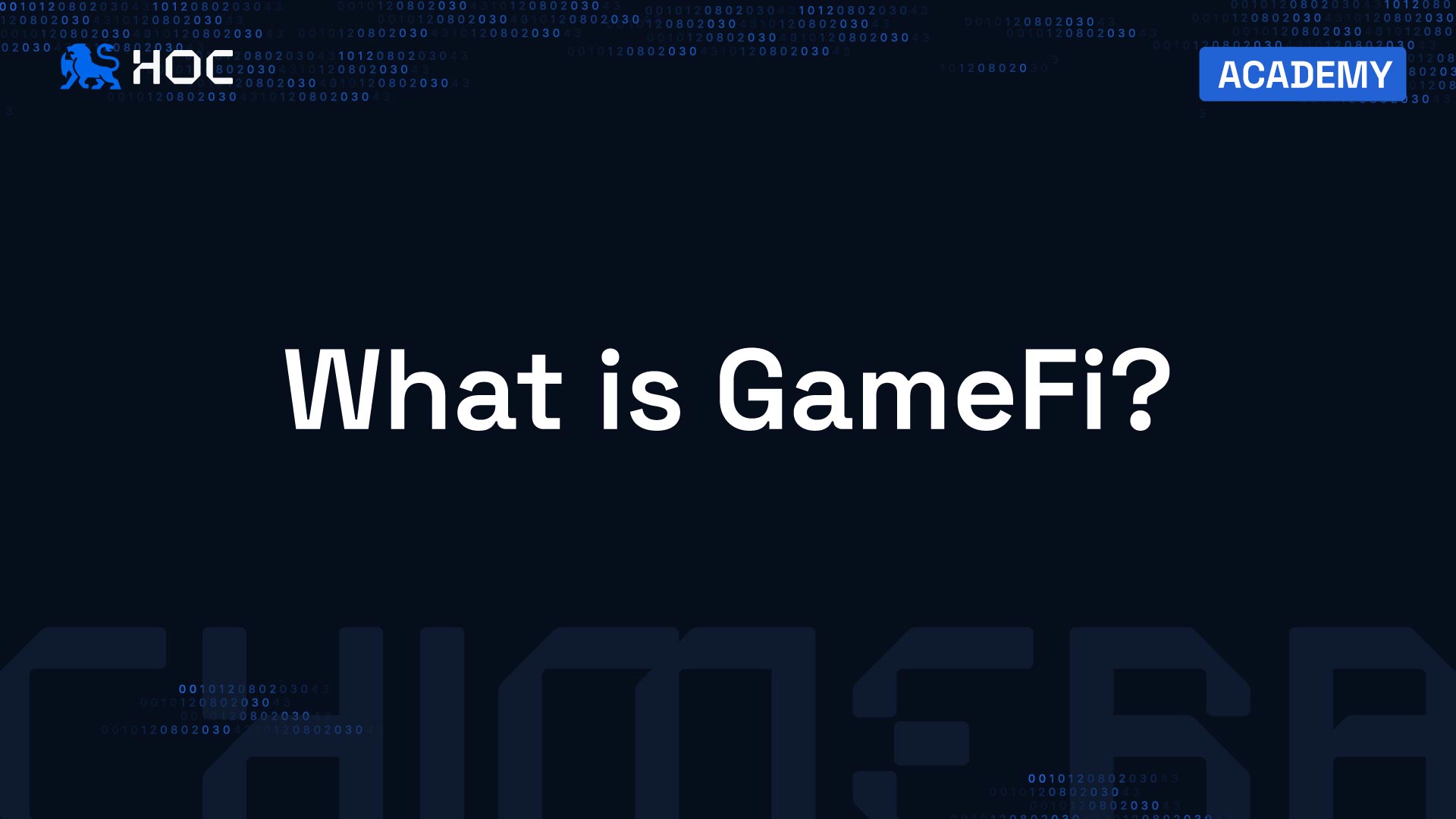 What is GameFi?