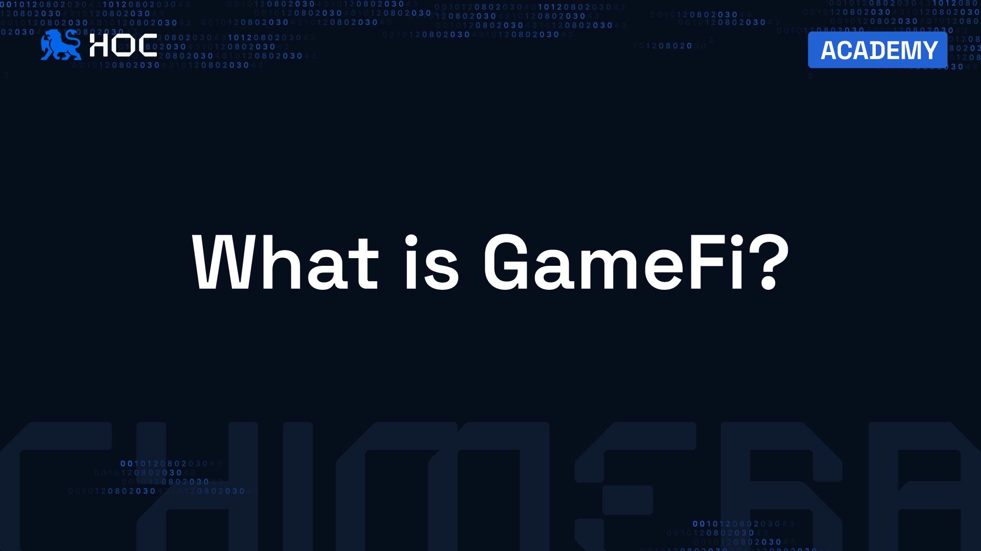 What is GameFi?