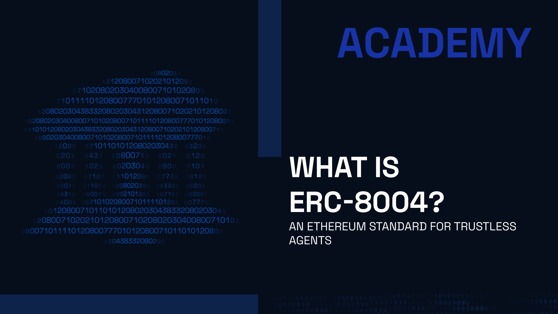 What is ERC-8004? - Ethereum Standard for Trustless Agents