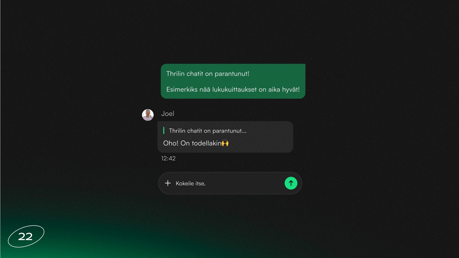 Chat gets better