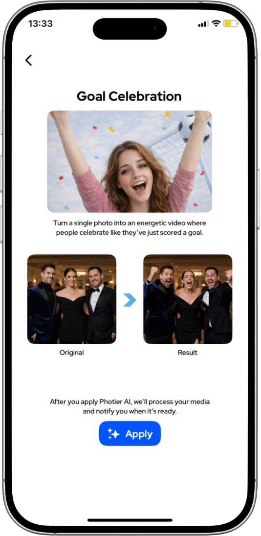 Filtres IA & animation