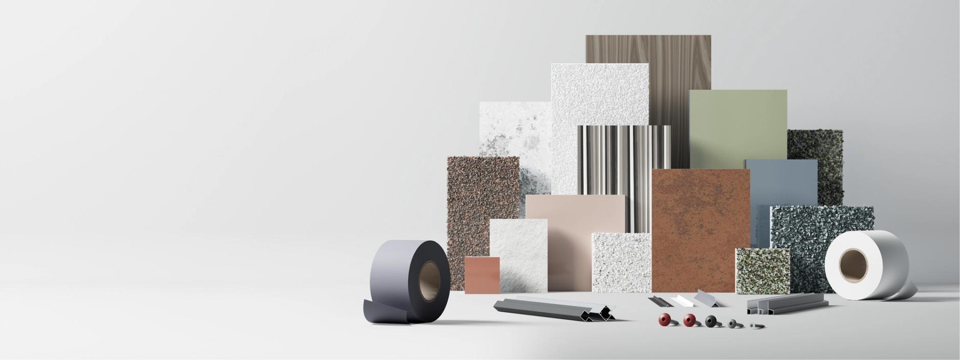 A selection of all the different Steni-products you can expect to find in the catalogue.