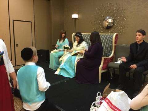 Reuven and Leah's chatuna, photo 5