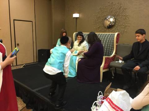 Reuven and Leah's chatuna, photo 6
