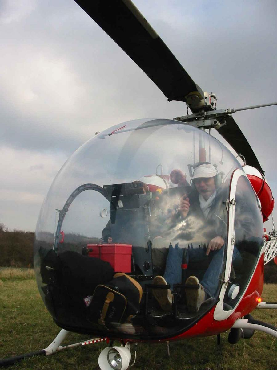 Bell 47 G2 de l’Héliclub du Beaujolais