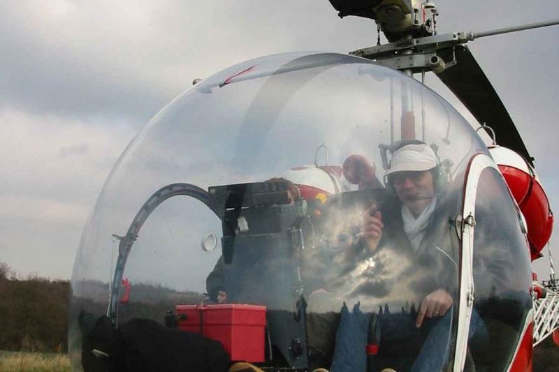 Bell 47 G2 de l’Héliclub du Beaujolais