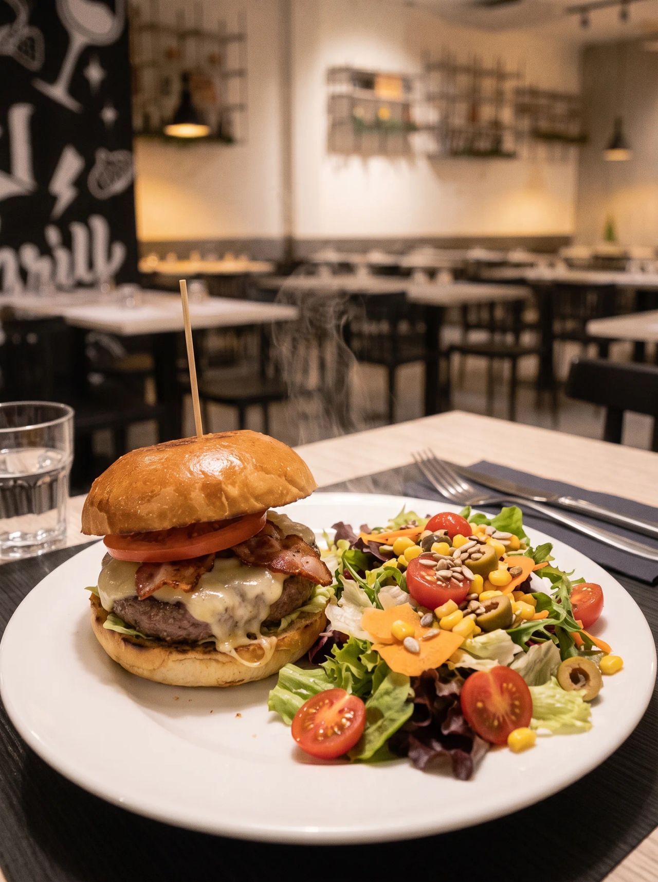 Burger e insalatone