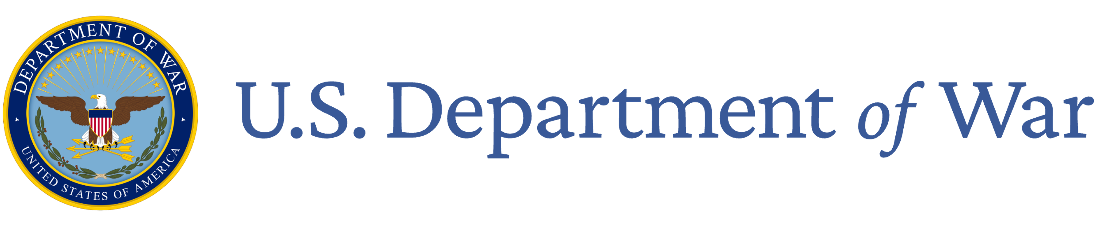 U.S. Department of War logo