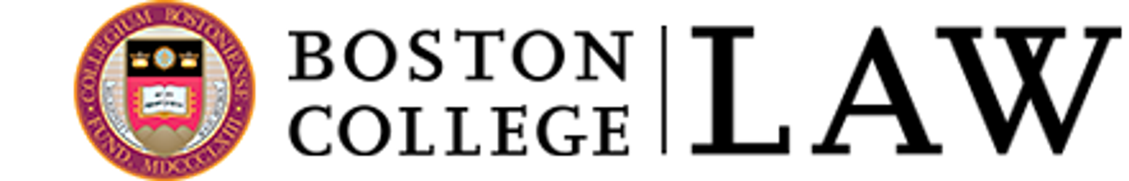 Boston College Law School logo
