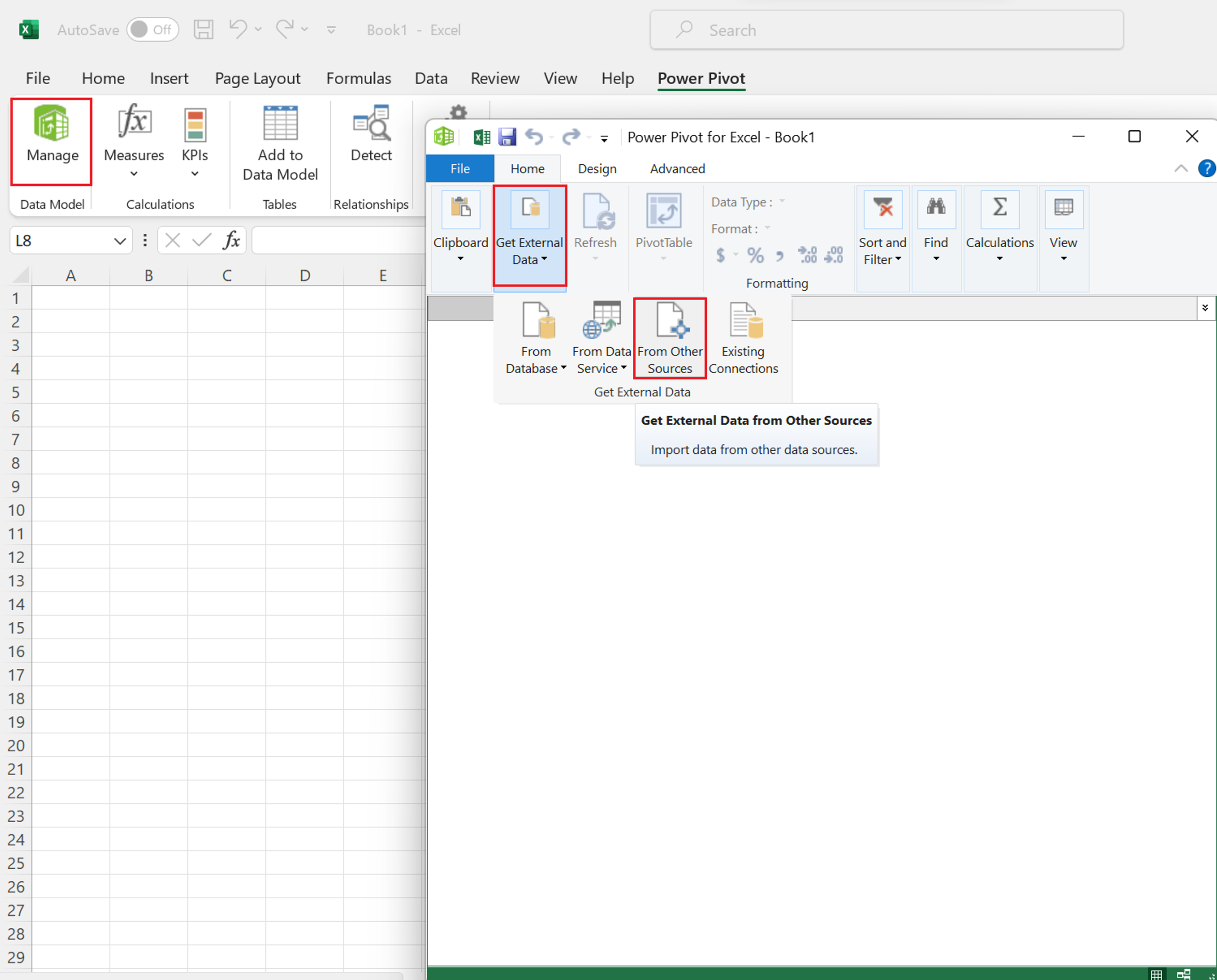 Get external data from other sources