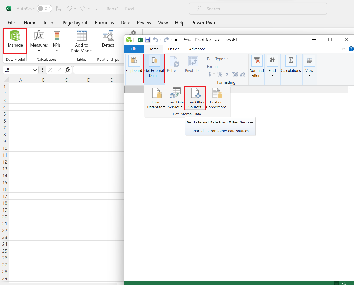 Get external data from other sources
