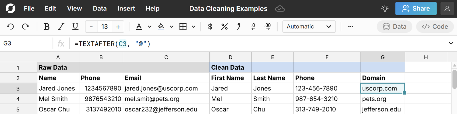 10 Tips for Cleaning Big Data in Spreadsheets