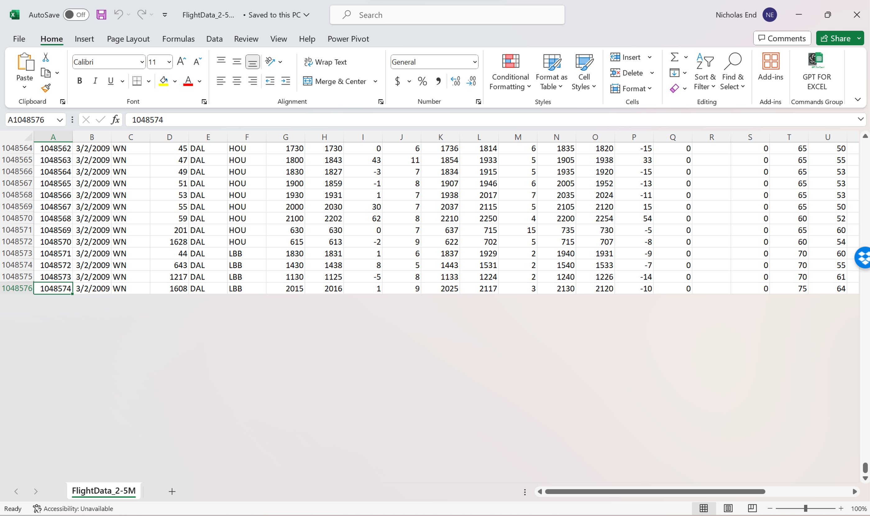 Excel limit data truncated