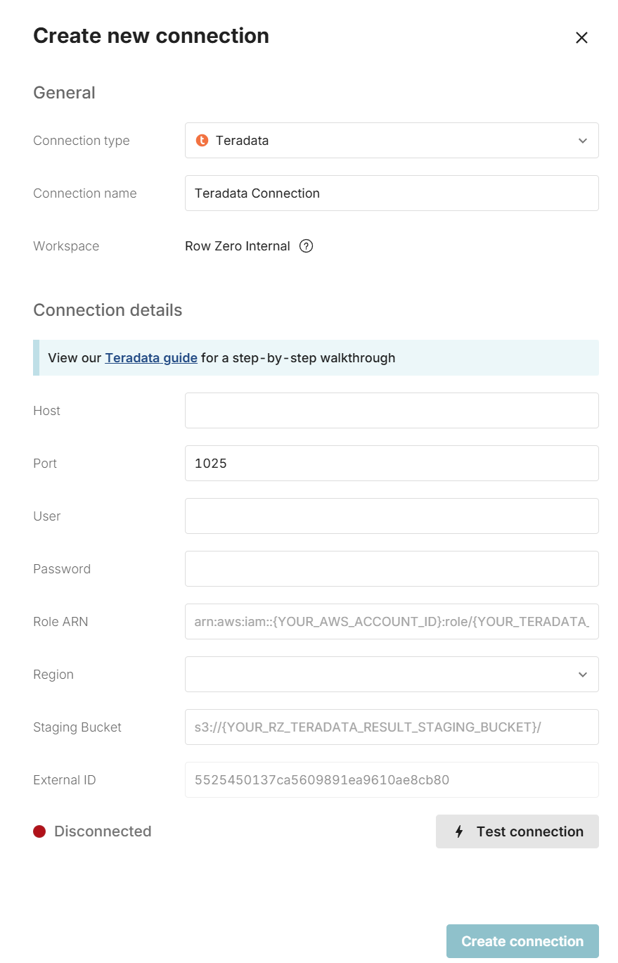 teradata connector
