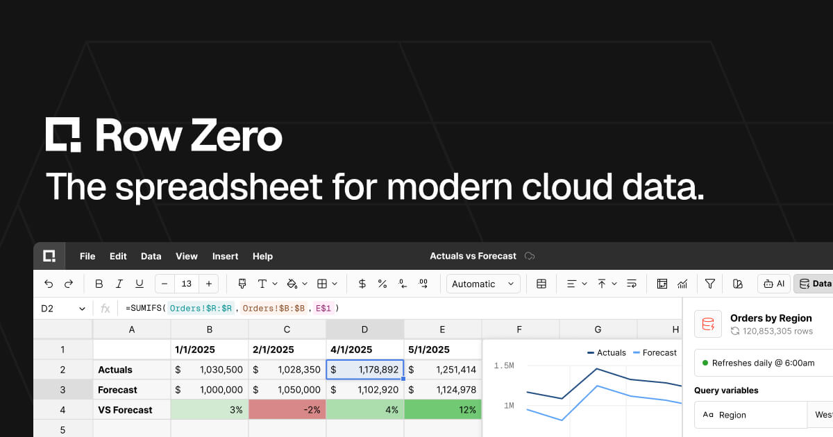 How to Open a JSON file - Row Zero – the spreadsheet for modern