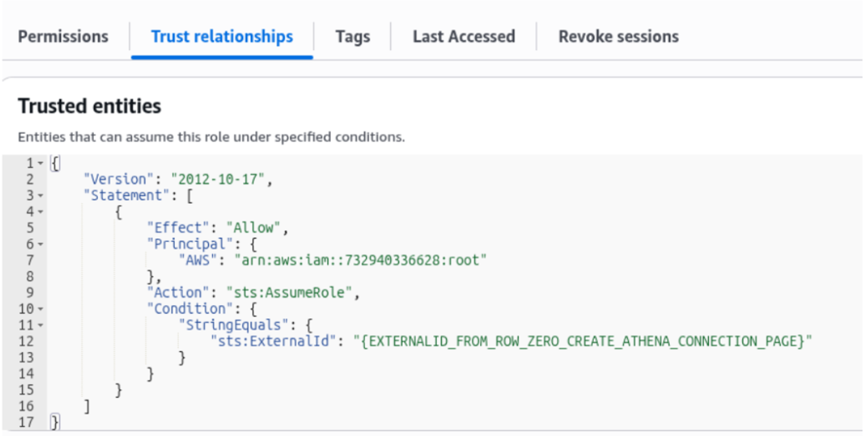 aws role trust relationship