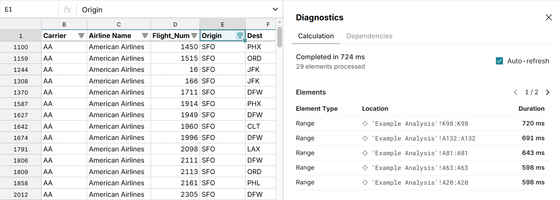 slow workbook calculations