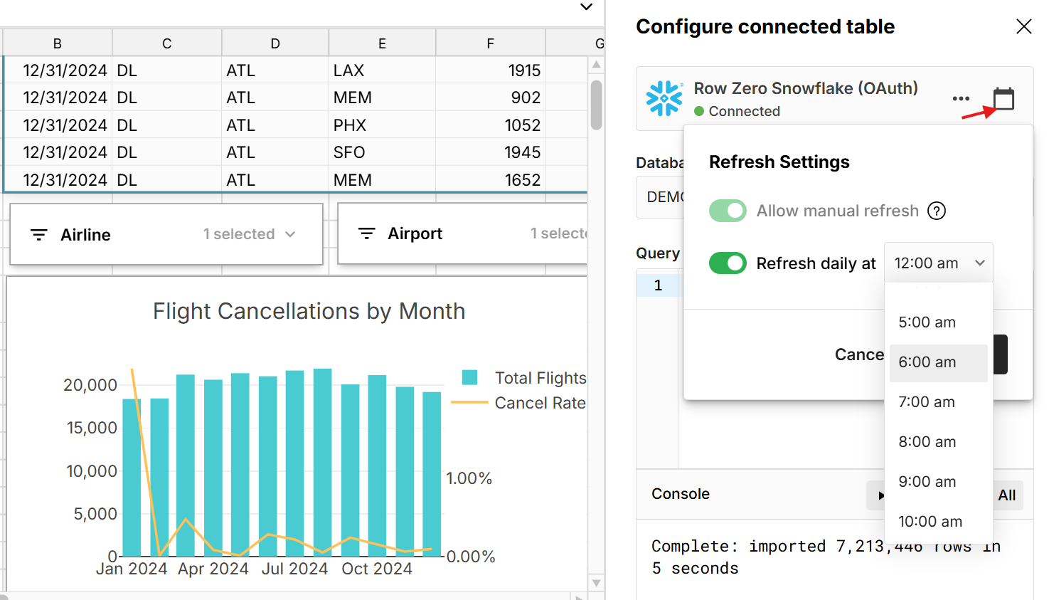 automate spreadsheet updates