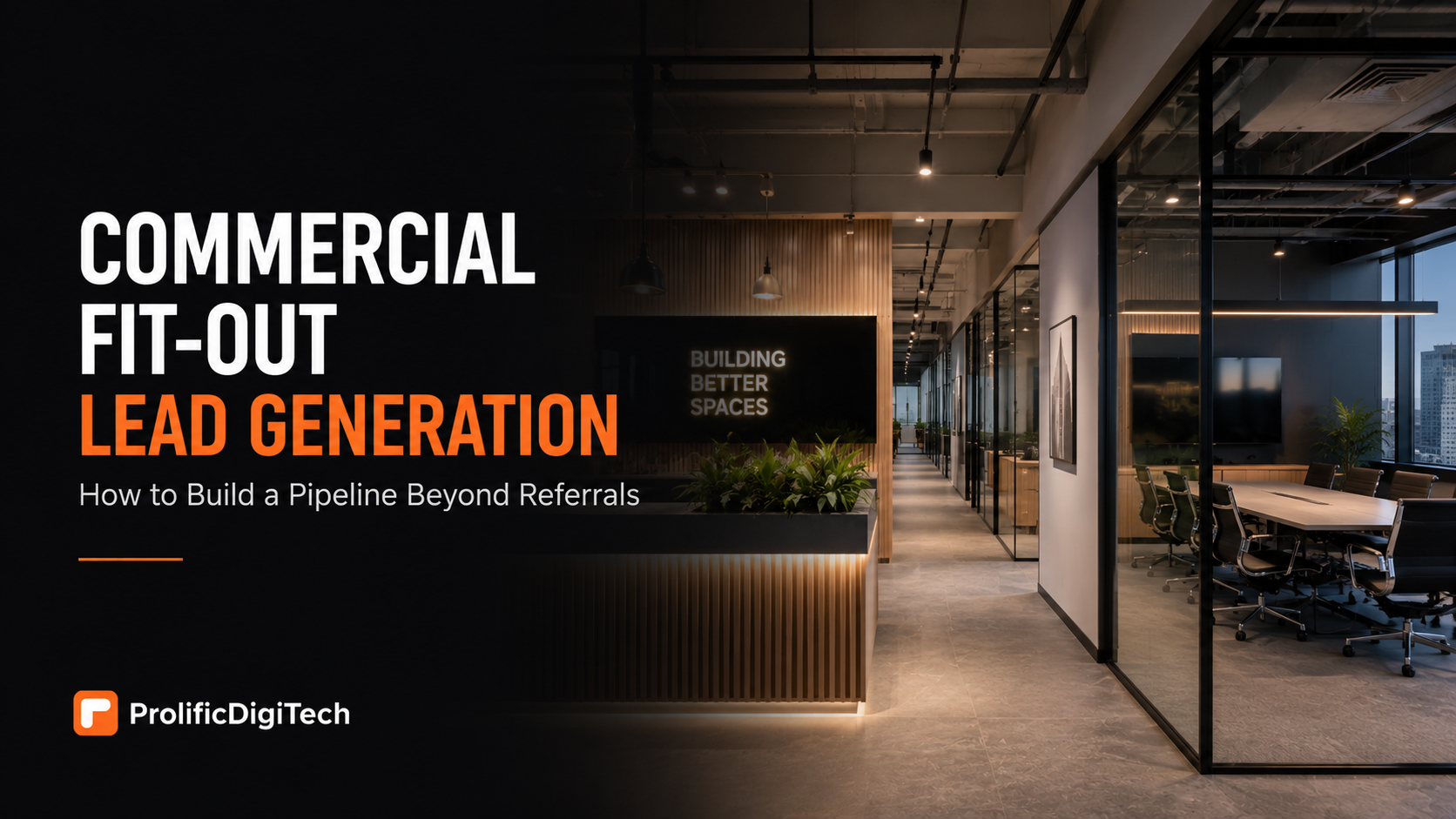 Commercial Fit-out Lead Generation: How to Build a Pipeline Beyond Referrals