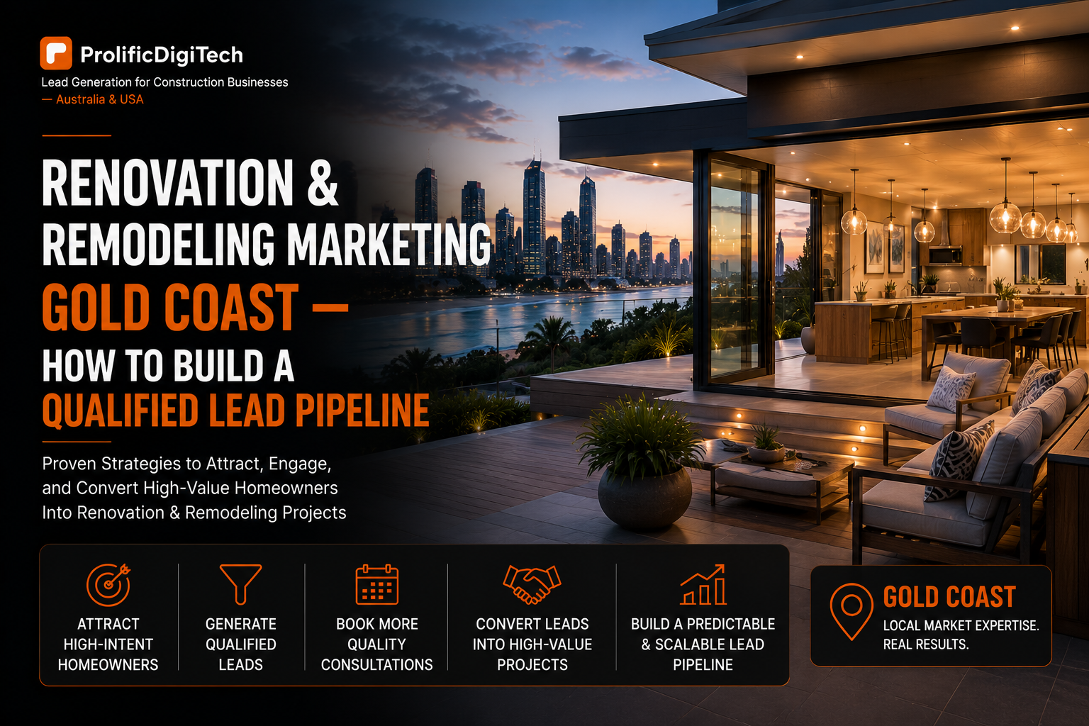 Renovation & Remodelling Marketing Gold Coast — How to Build a Qualified Lead Pipeline