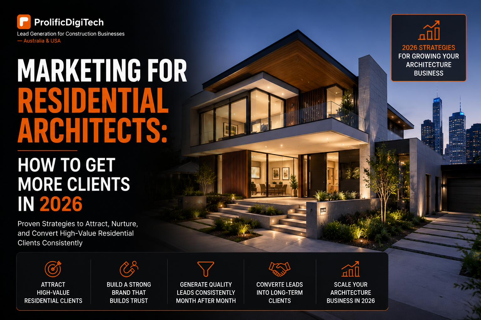 Marketing for Residential Architects: How to Get More Clients in 2026