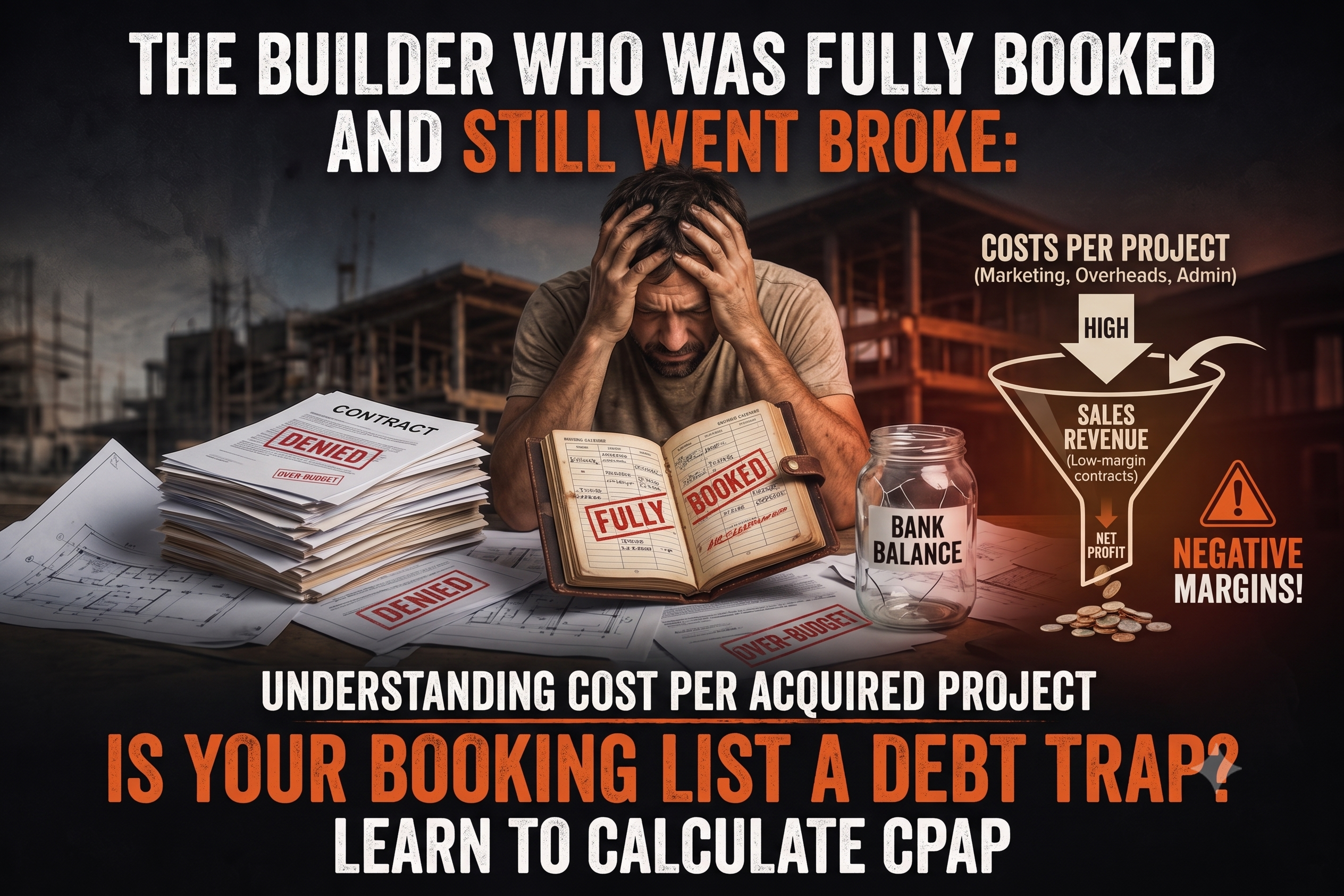 The Builder Who Was Fully Booked and Still Went Broke: Understanding Cost Per Acquired Project