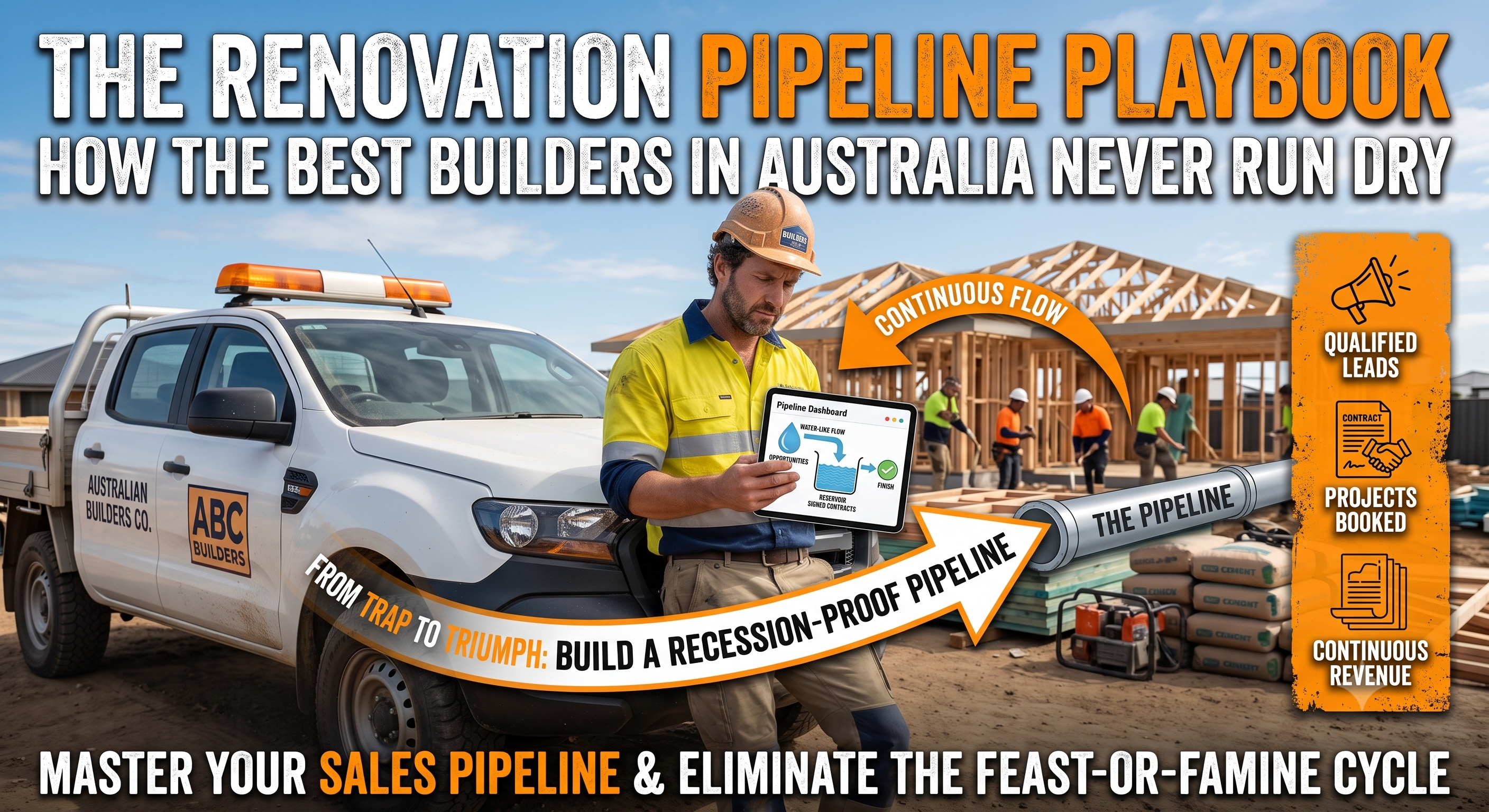 The Renovation Pipeline Playbook How the Best Builders in Australia Never Run Dry