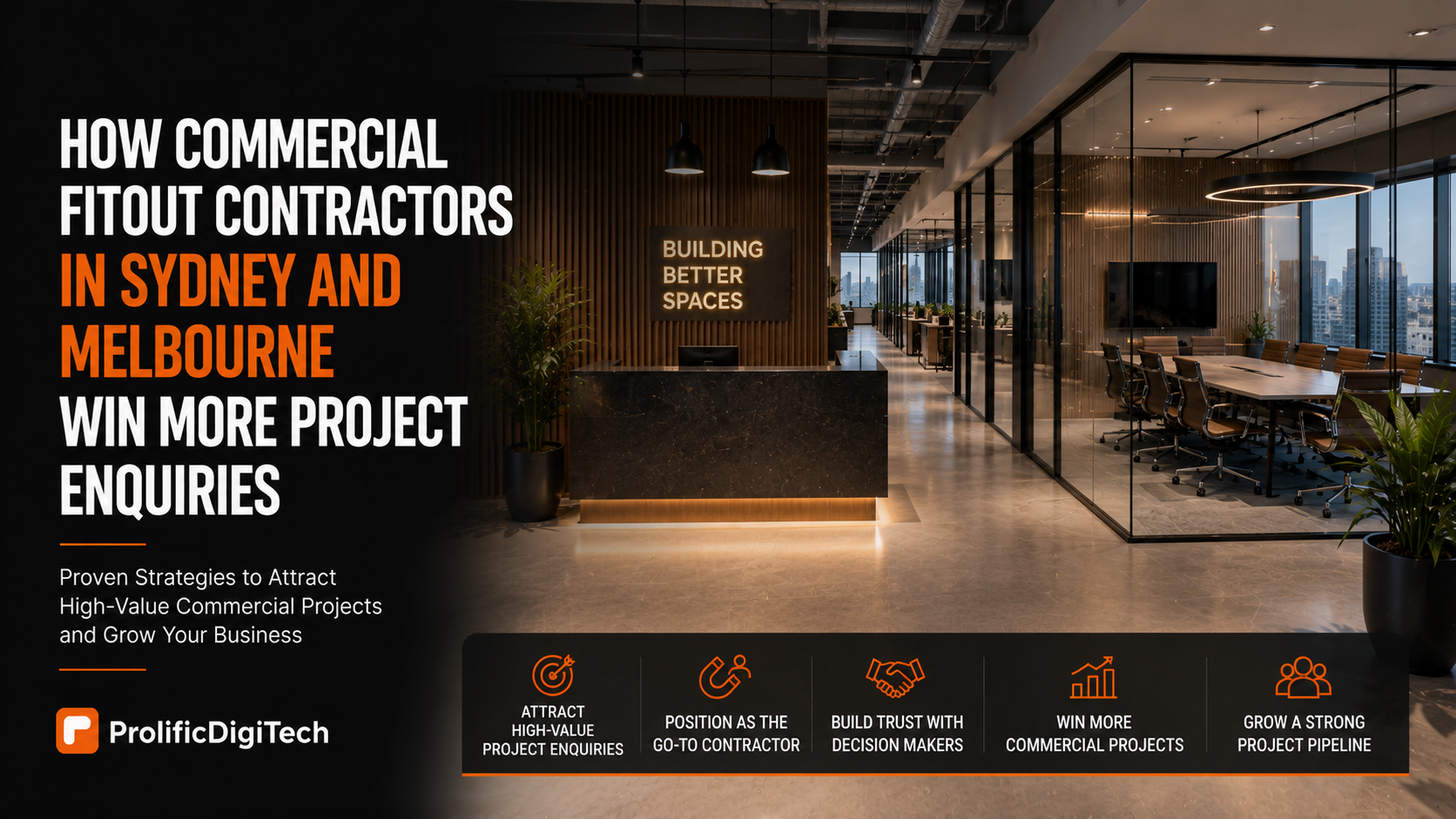 How Commercial Fitout Contractors in Sydney and Melbourne Win More Project Enquiries
