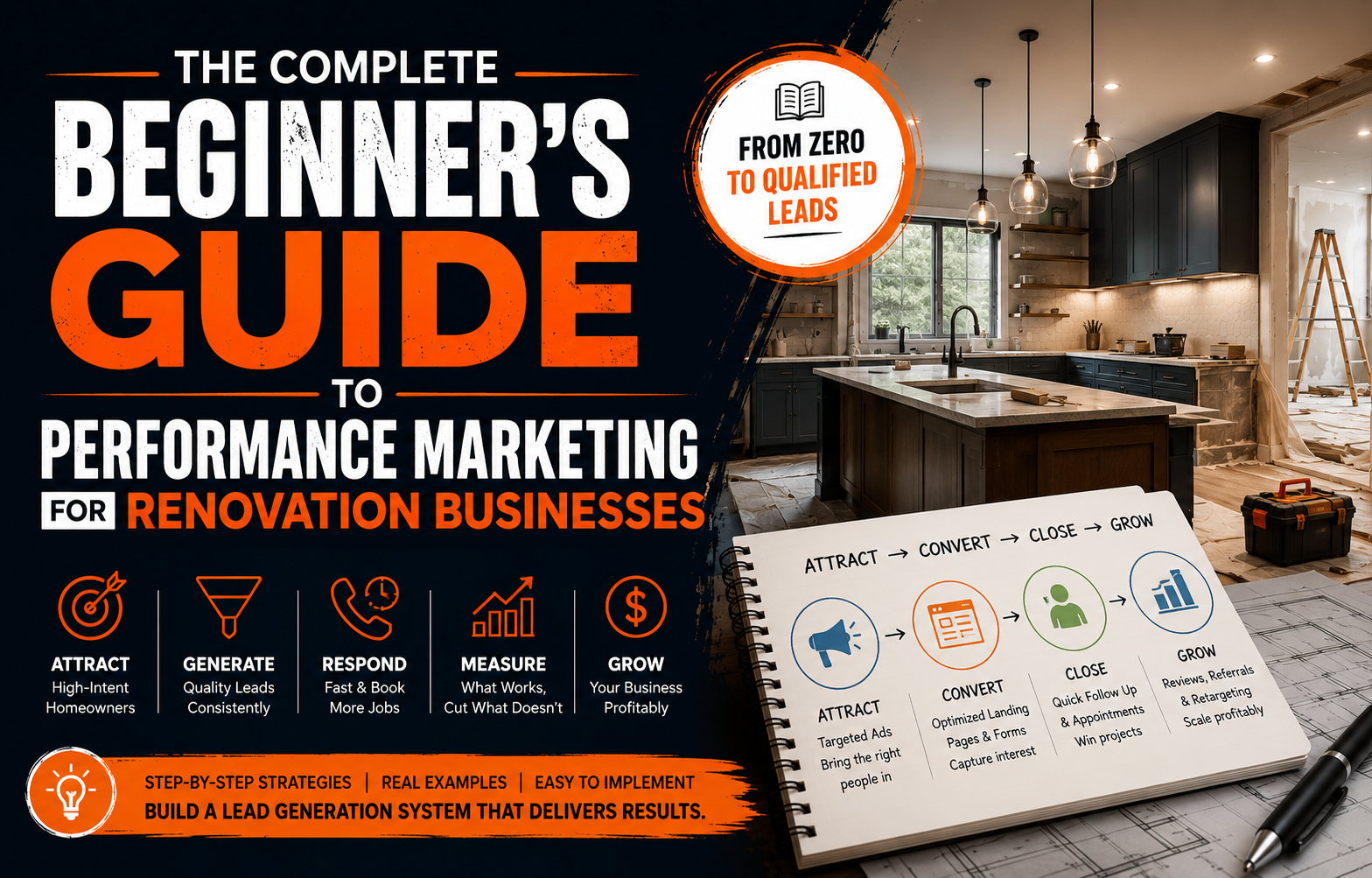 The Complete Beginner's Guide to Performance Marketing for Renovation Businesses
