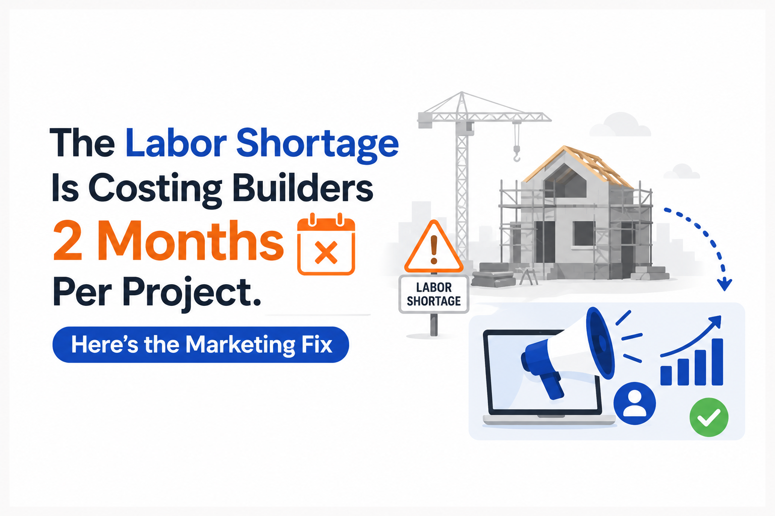 The Labor Shortage Is Costing Builders 2 Months Per Project. Here's the Marketing Fix