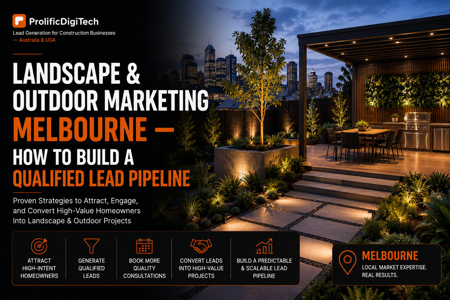 Landscape & Outdoor Marketing Melbourne — How to Build a Qualified Lead Pipeline