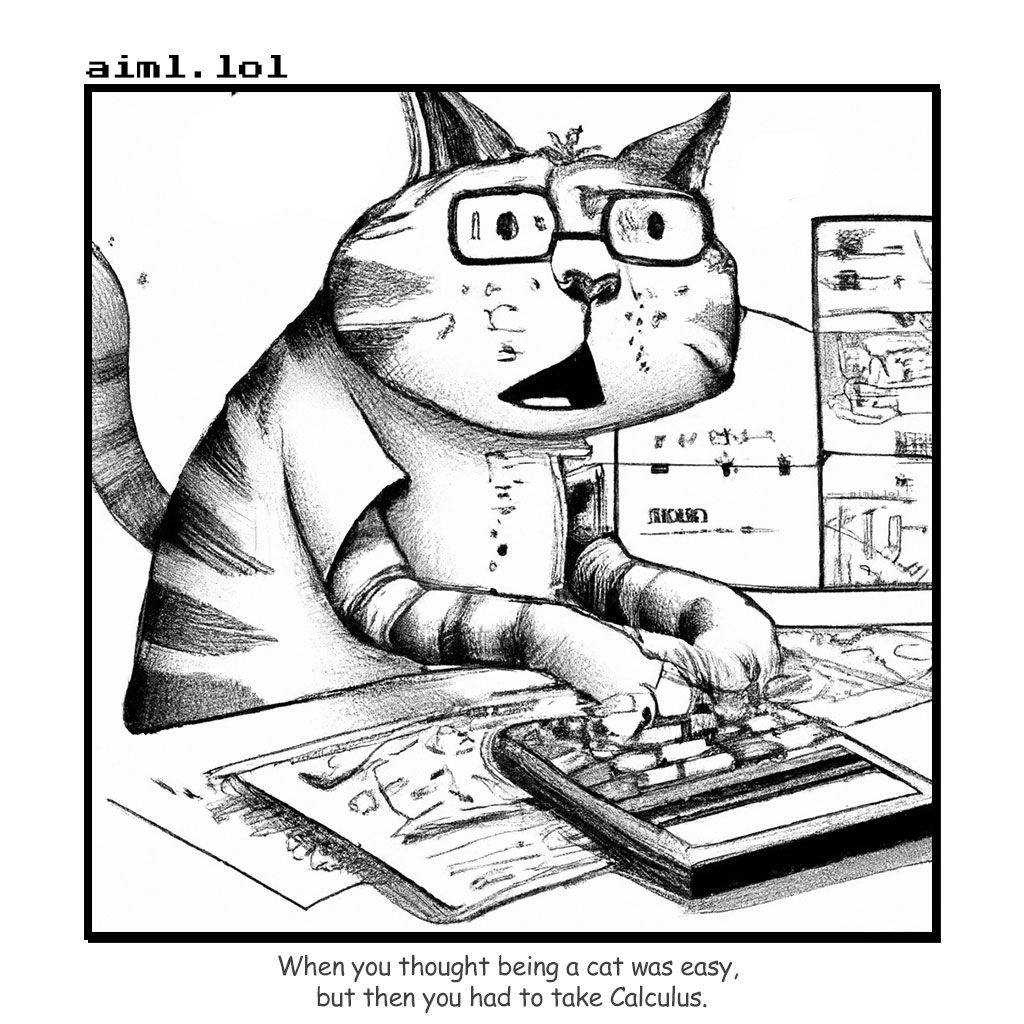 Cat Calculus Comic