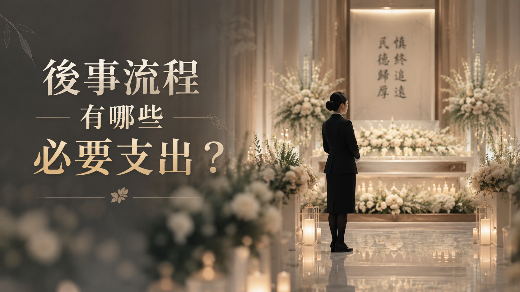 後事流程有哪些必要支出？