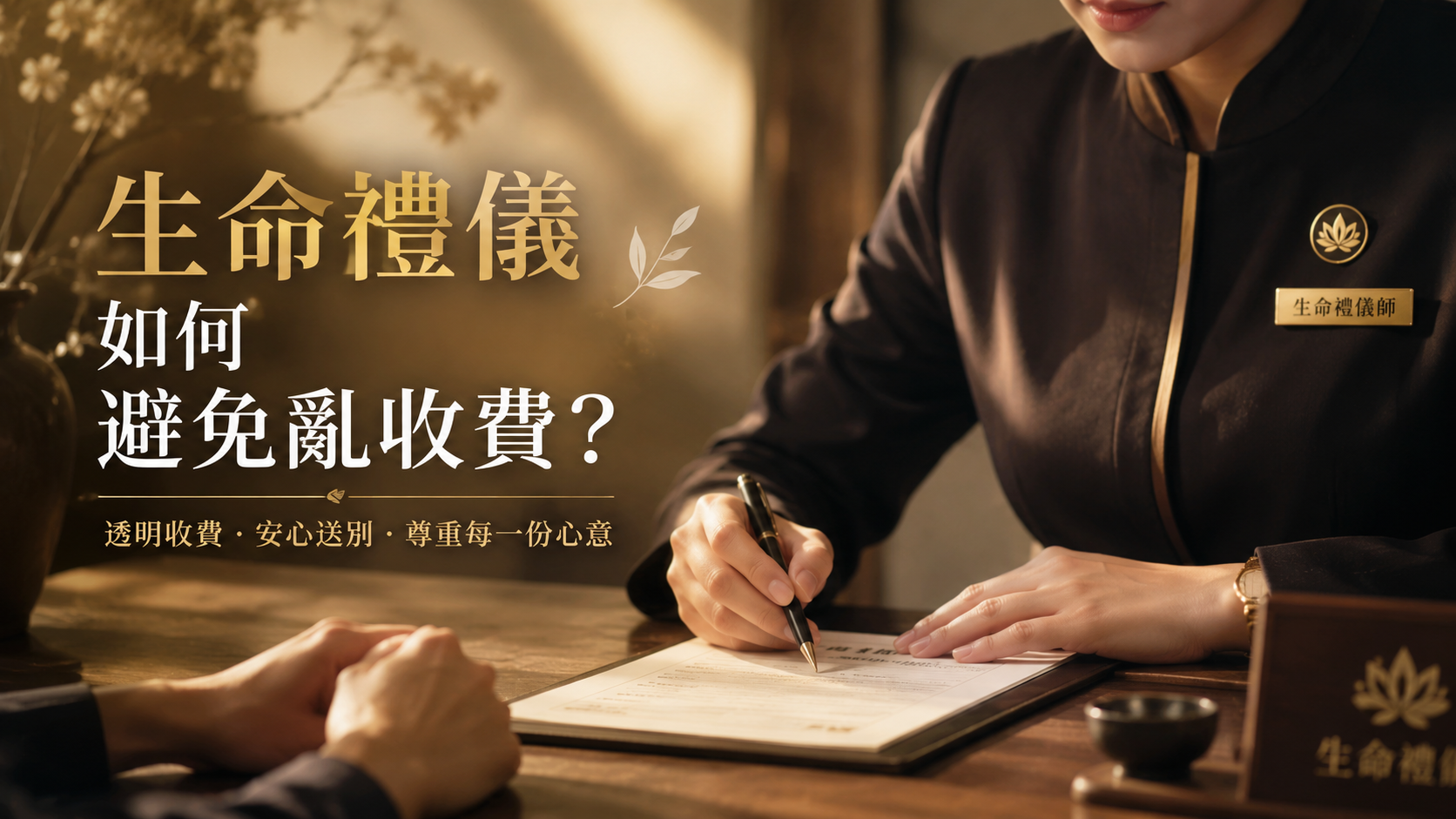 生命禮儀如何避免亂收費？