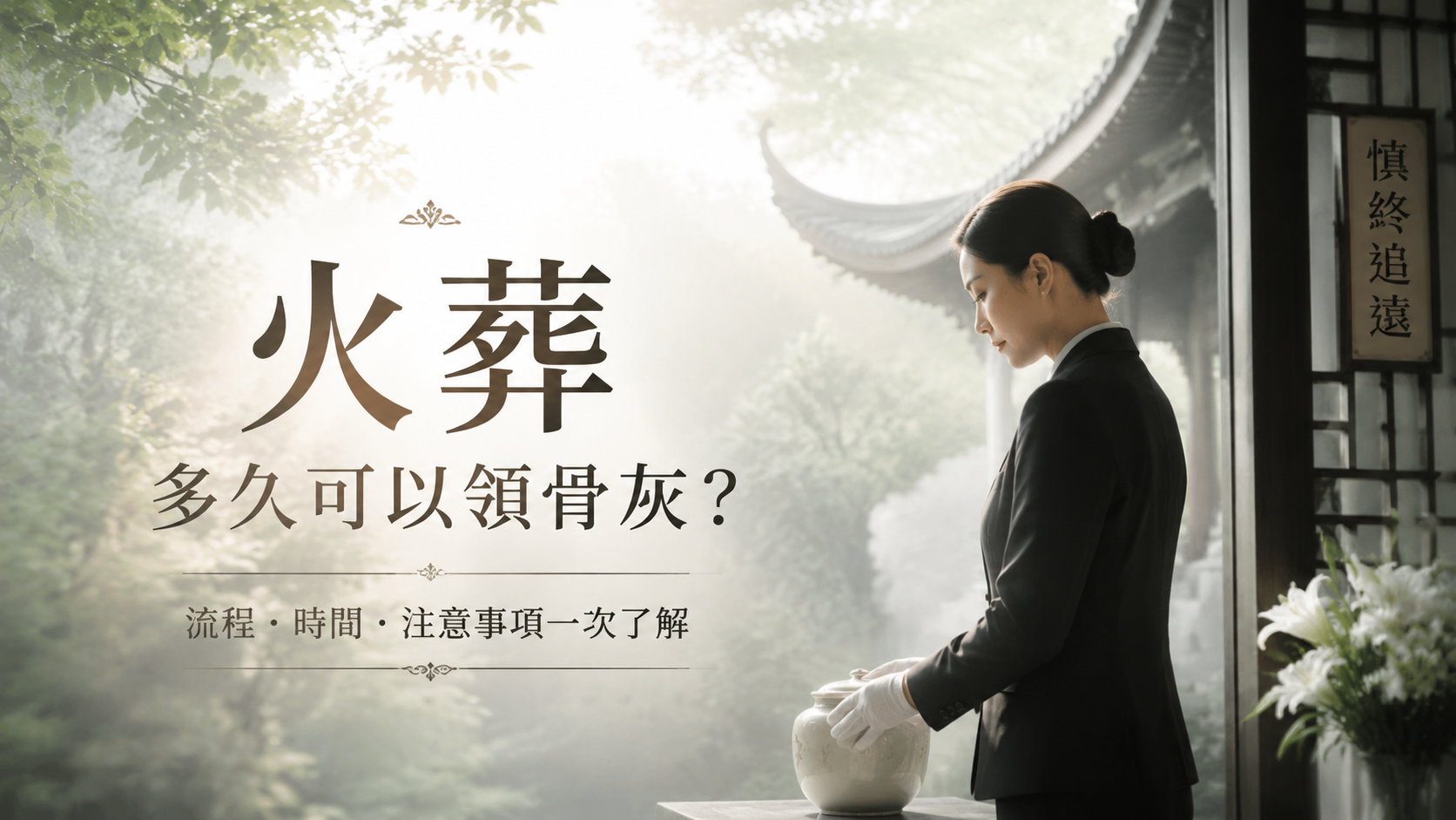 火葬多久可以領骨灰？
