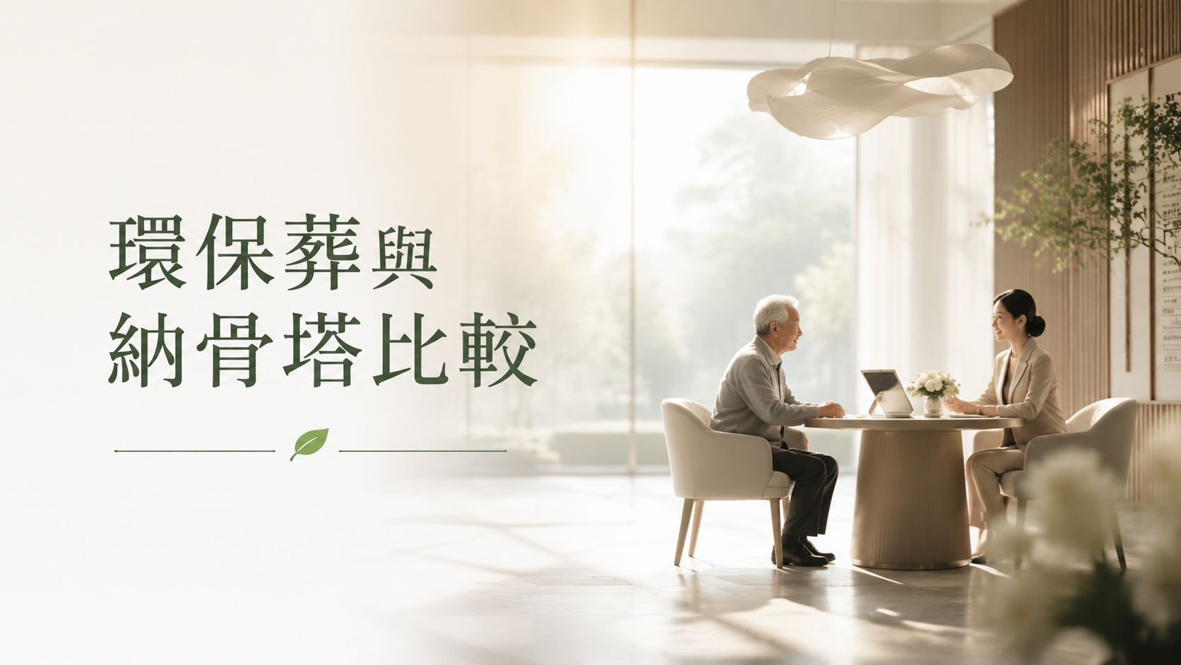 環保葬與納骨塔比較